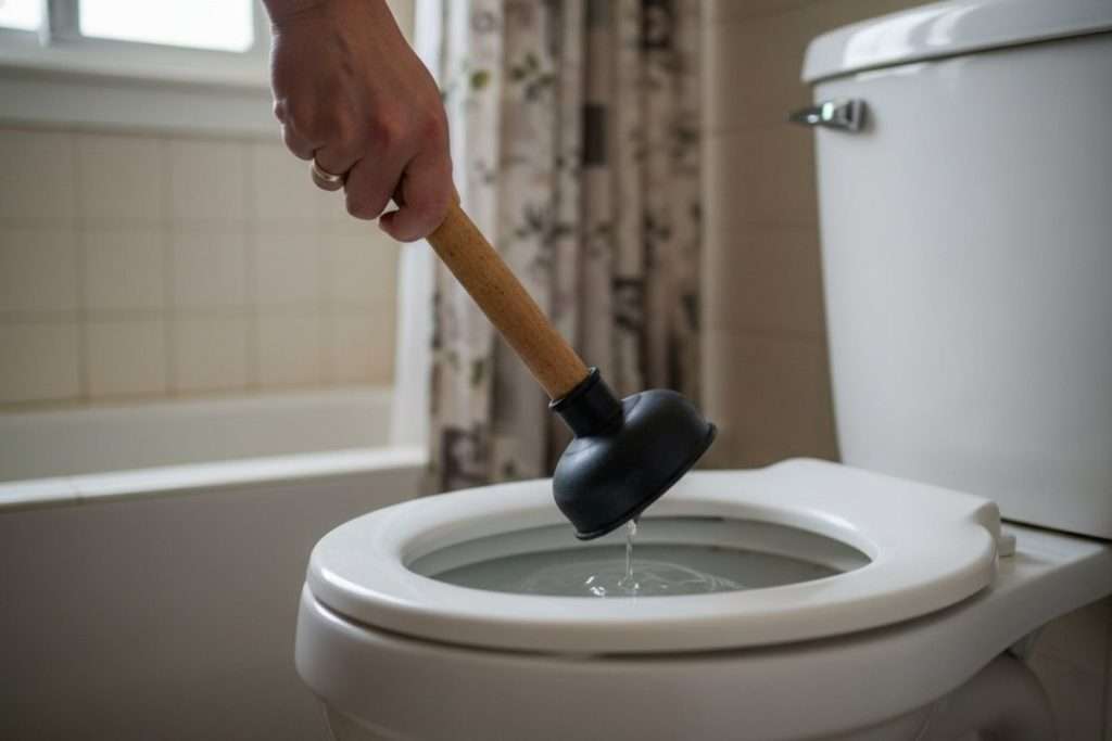 Comment déboucher des toilettes sans ventouse ?