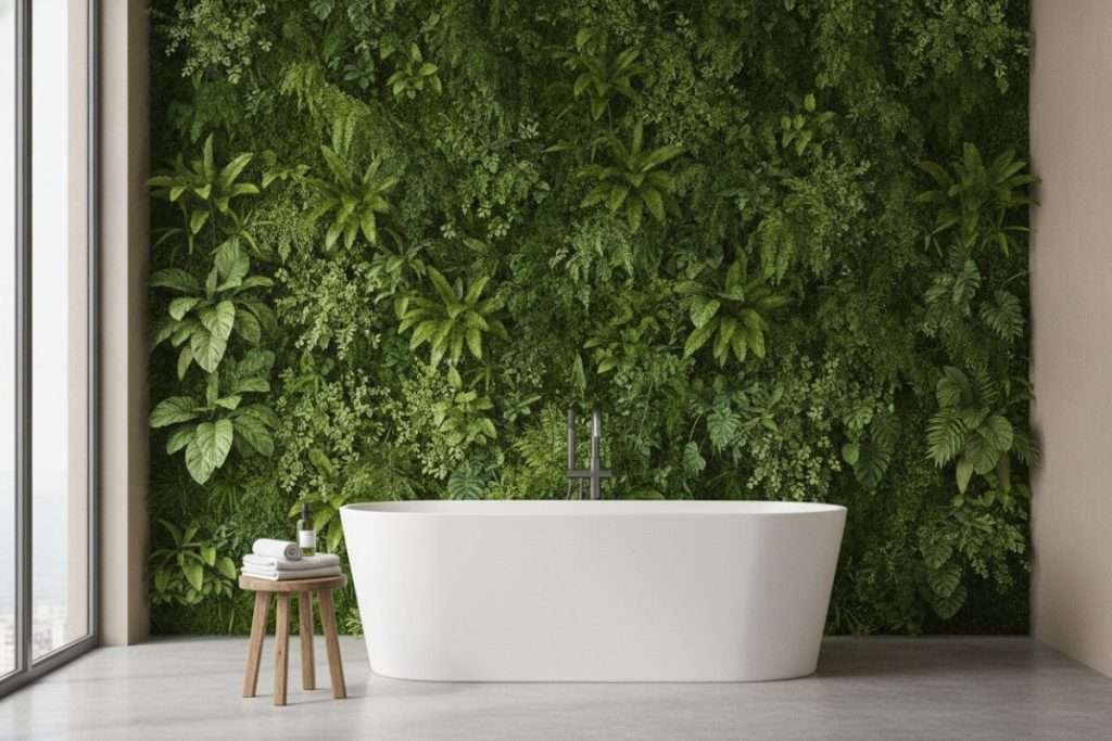 Mur végétal salle de bain : le guide complet pour l’aménager