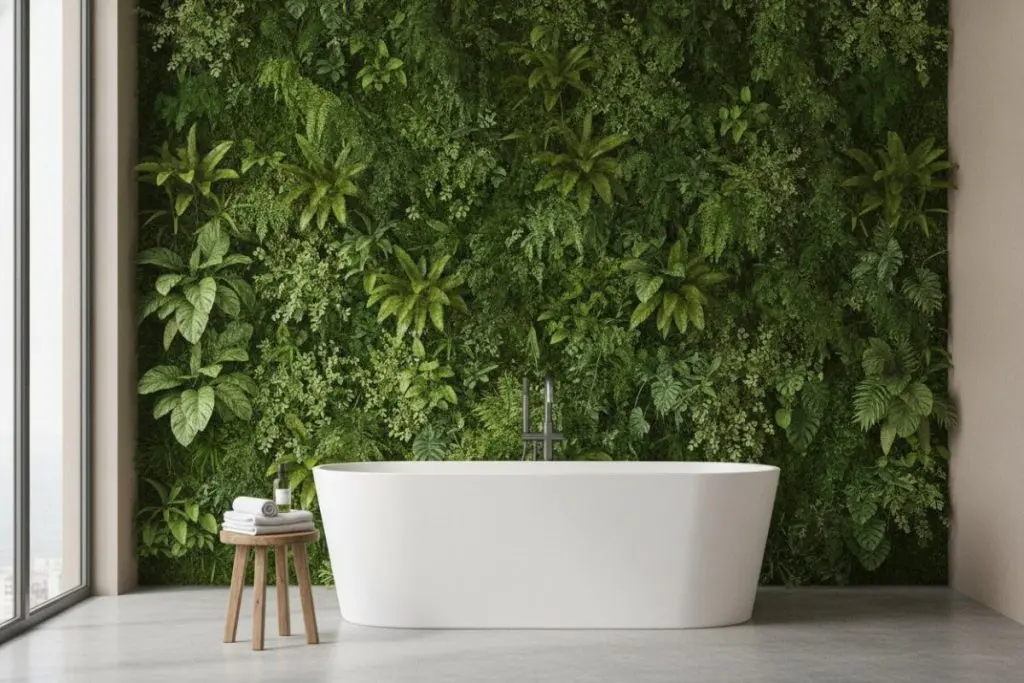 Mur végétal salle de bain : le guide complet pour l’aménager