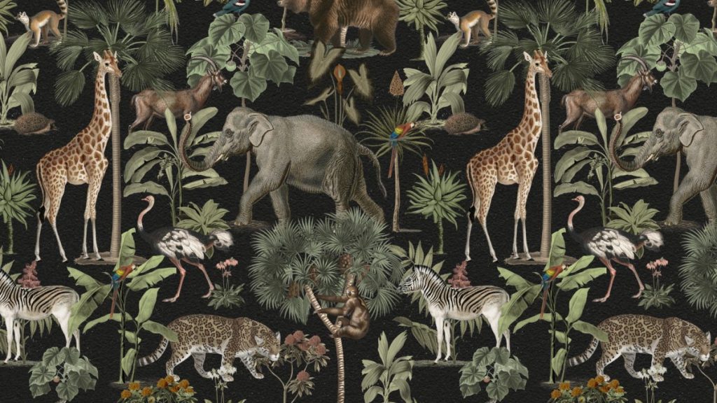 Papier peint animaux : une décoration originale et pleine de caractère