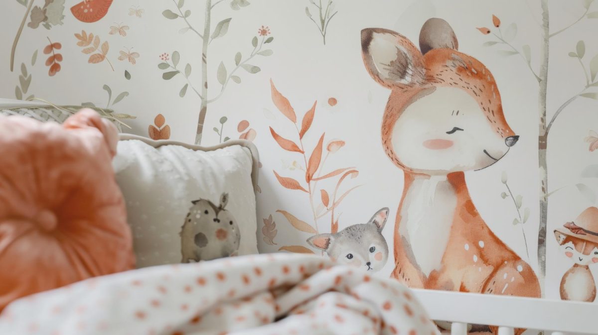 papier peint avec animaux