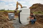 Schéma fosse septique avec bac à graisse : conception et installation