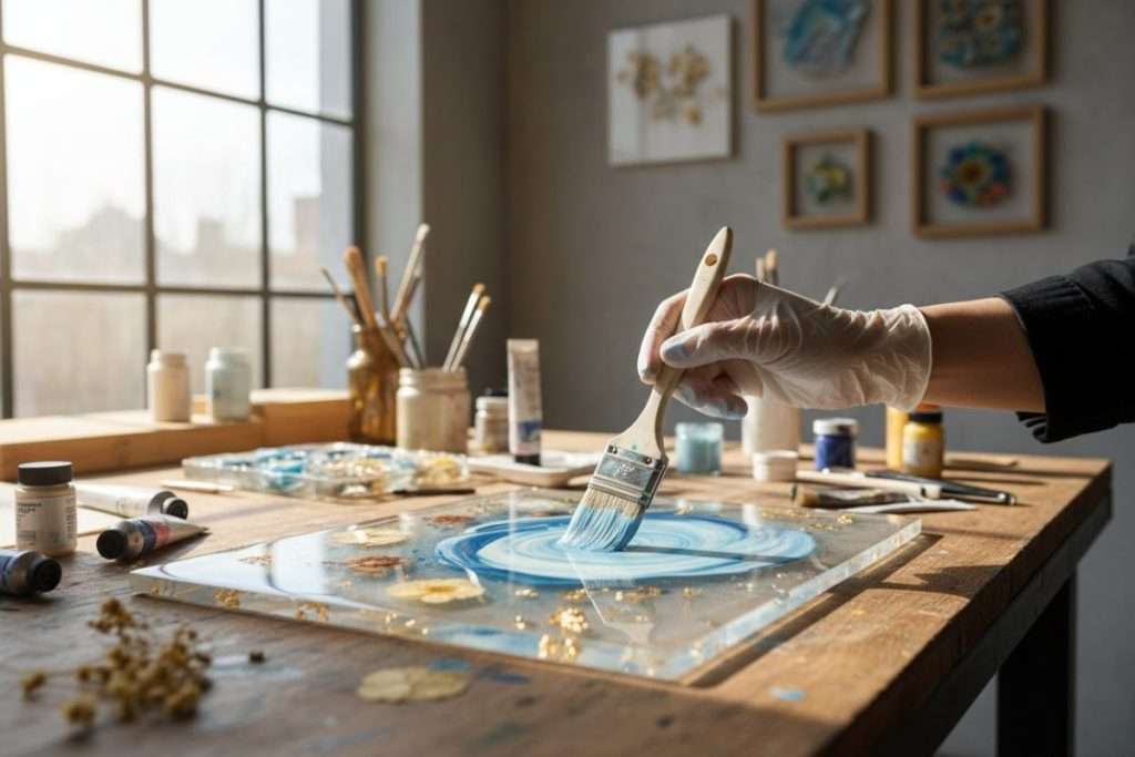Peinture sur résine : le guide pour une finition parfaite