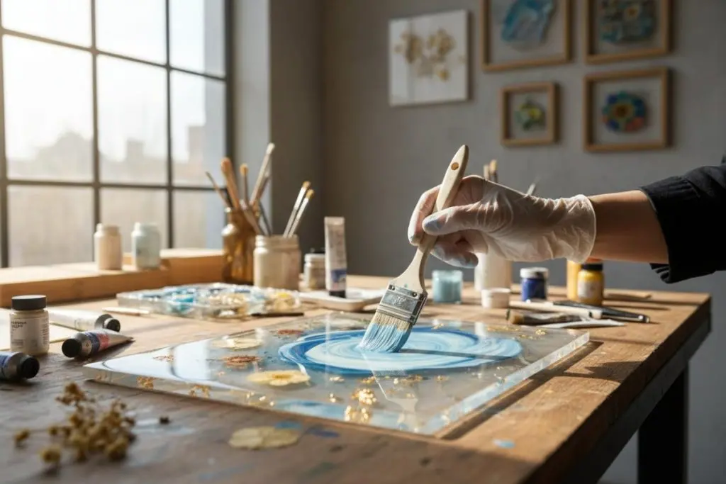 Peinture sur résine : le guide pour une finition parfaite
